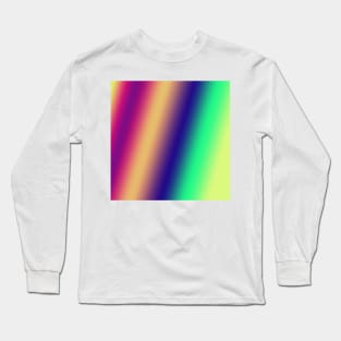 colorful rainbow abstract texture pattern background Long Sleeve T-Shirt